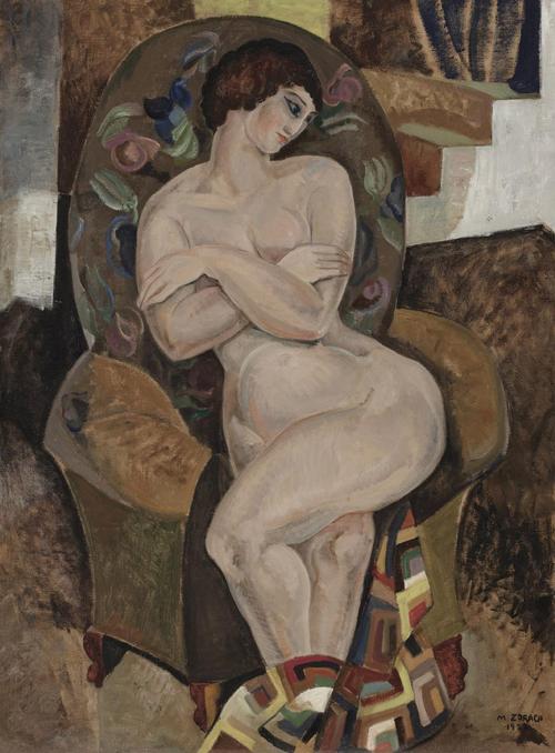 peaceinthestorm: Marguerite Thompson Zorach (1887-1968, American) ~ Nude, 1922