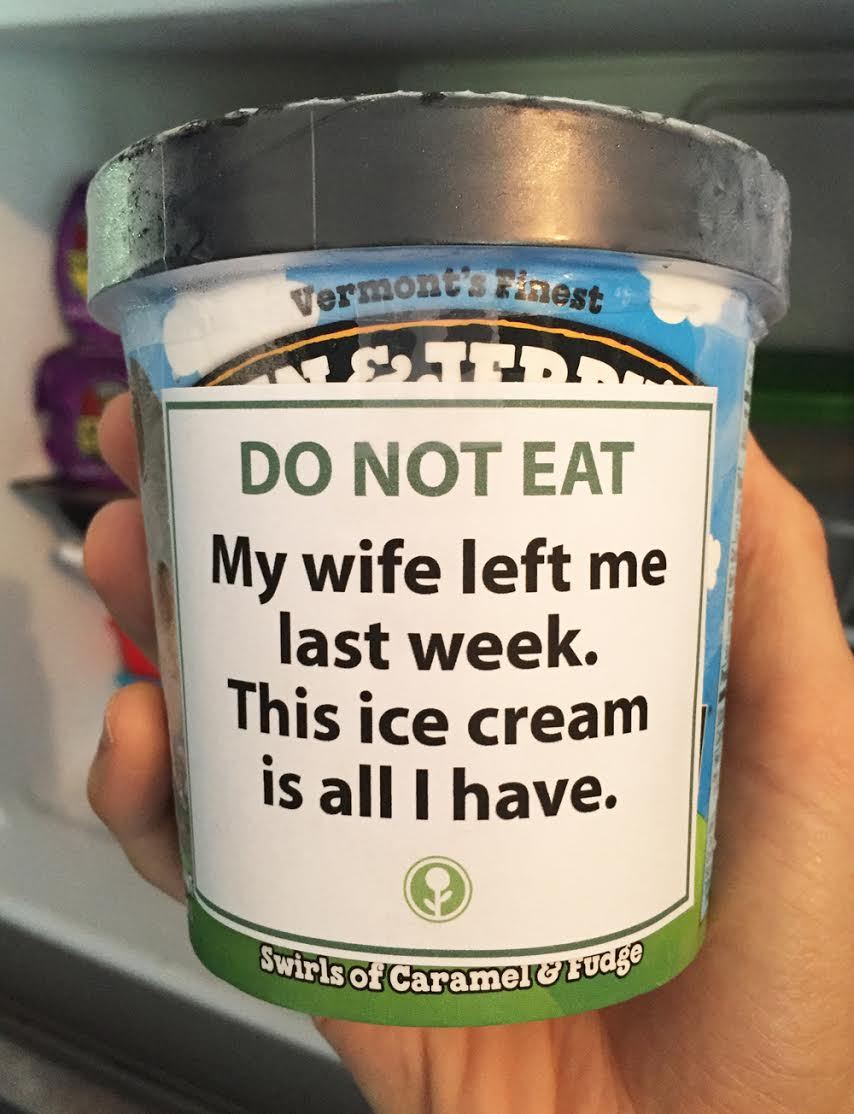 obviousplant:  Do not eat my food, please. 