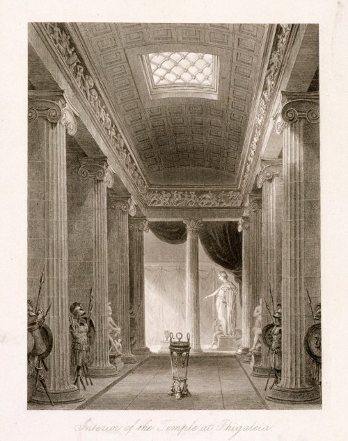 arjuna-vallabha:Artist’s reconstruction of the Temple of Apollo at Bassae