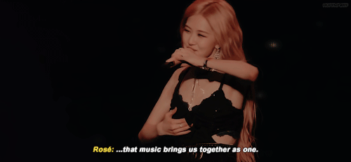 huffnpwff: BLACKPINK @ Coachella Day 1 ♡ Wise words from Rosé!
