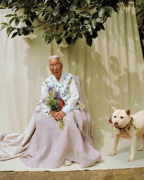 dionyxus:  thinking about this korean grandma series from vogue korea’s september issue