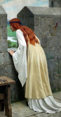 23silence: An Arrival - Edmund Blair Leighton, 1916 