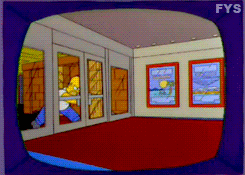 gobblechopstv:  A bloody end for Homer Simpson