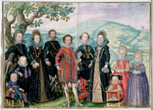 Portraits of members of the Khevenhüller family painted in the 1620s;Franz Christoph Khevenhüller (1