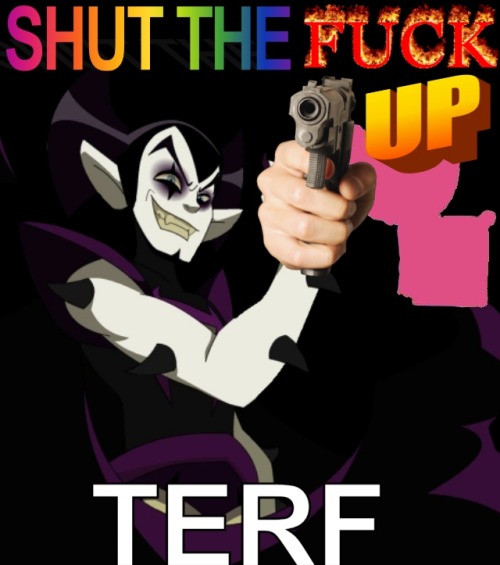 Vampyro from Wakfu wants terfs to shut the fuck up! (requested by @puzzledrodent)