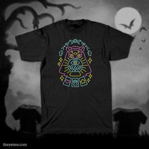 I see a cool shirt in your future. Psychic Crossing is available NOW through 10/08 as a part of #spo