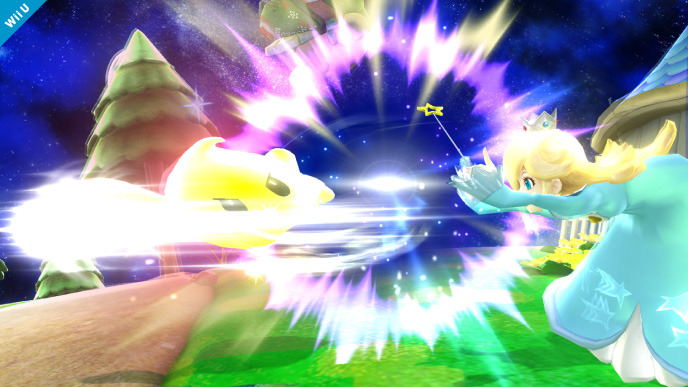 supersmashbrospics:  Rosalina &amp; Luma Launch Into Battle! 