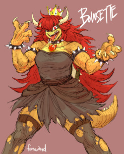 feriowind:i joined the bowsette bandwagon