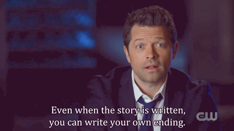 amethysthollis:Misha encouraging us to write as many fix-it fics as we can!(Supernatural: The Long R
