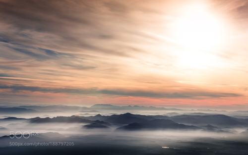 Sea of clouds by berto