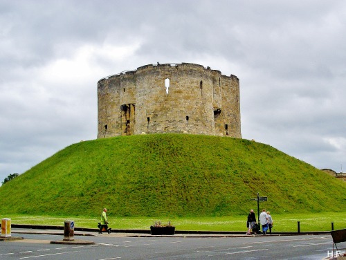 Colour Shot Of York Castle.
