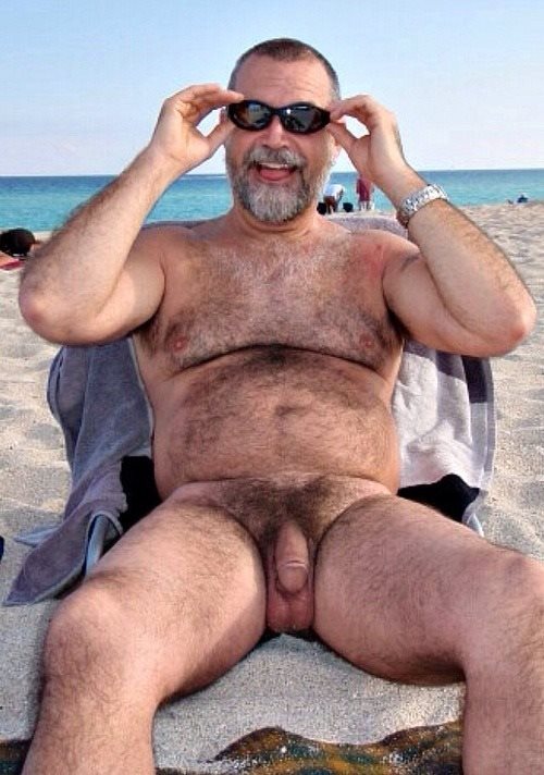 manlydadchaser63:  …”SURPRISE, what son?, this is a nude beach, I wasn’t going to wear my board shorts all day, now take yours off buddy”…