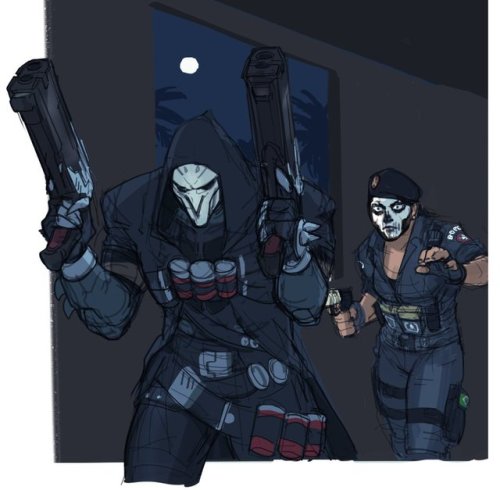 some indulgent crossovers. rainbow 6 siege x overwatch