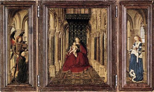 The Virgin and Child in a Church, 1437, Jan van EyckMedium: oil,woodhttps://www.wikiart.org/en/jan-v