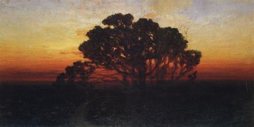Evening, 1890, Arkhip Kuindzhi