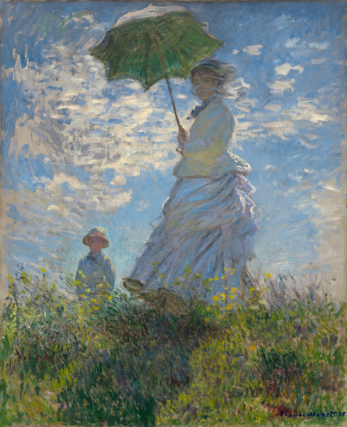 seraphica:Claude Monet at the National Gallery of Art [via]