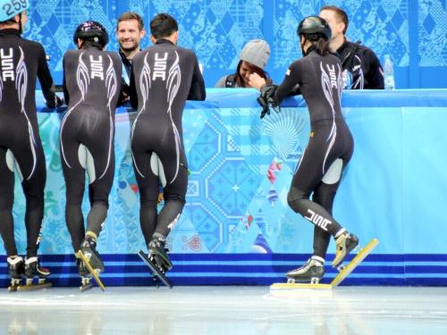 shortofthetrack:  One of my favorite pictures from the Games so far! (via: Aly Dudek)