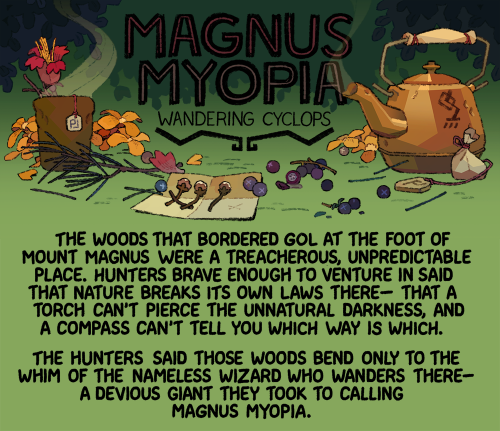 Magnus Myopia, Wandering CyclopsPrevious Friday Knights are here– 1, 2, 3, 4, 5, 6, 7, 8,