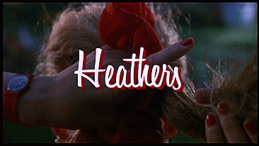 thewraithrisingfilmscenes:Heathers (1988)Dir. Michael LehmannRotten Tomatoes: 95%IMDb: A girl who ha