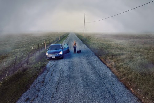 my5tic41andshit:wetheurban:PHOTOGRAPHY: Gregory Crewdson  Legendary photography Gregory Crewdson works within a photographic tradition that combines the documentary style of William Eggleston and Walker Evans with the dream-like vision of filmmakers