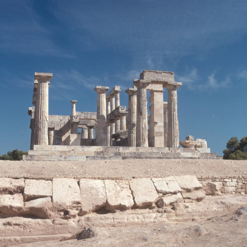 ancientgreecebuildings: newhellenism: Эгина, храм Афайи Temple of Aphaia, Aigina * late 6th century 