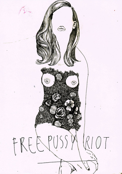 marcelinaamelia: Free Pussy Riot, 8.2012