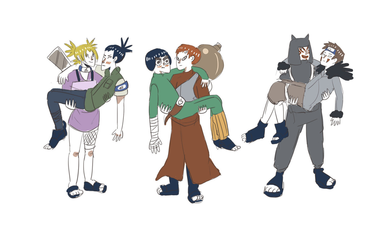 soycube:Sunagakure siblings ready to save their Konoha boyfriends allies 