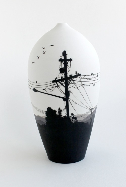 eiruvsq:Ceramicist &amp; Artist: Niharika Hukku “Streetscape” Wheel Thrown Porcelain