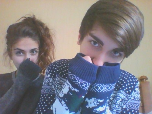 nitrogen:  me and my sister, tumblr user stabilised scene kids for lyfe 
