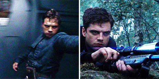 n-barnes:  Bucky with the guns.