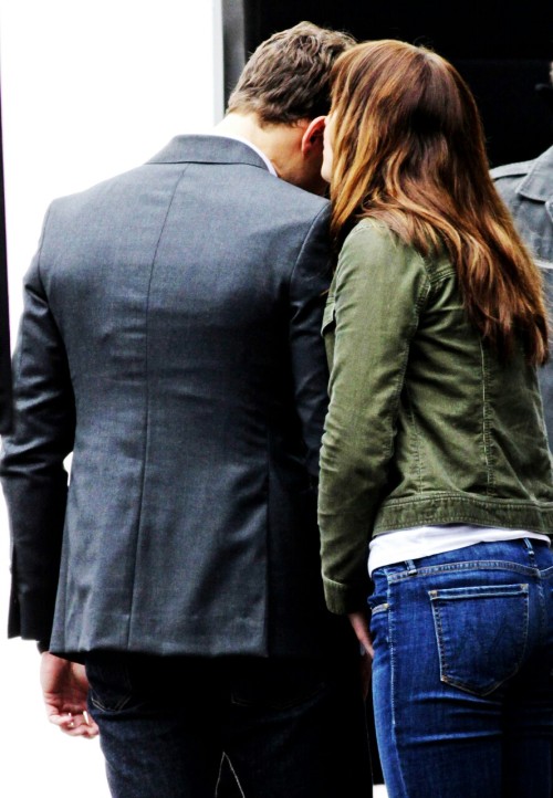 50-grey:  Jamie Dornan & Dakota Johnson Christian Grey & Anastasia Steele