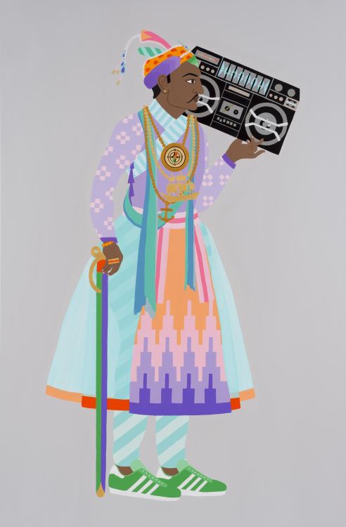 mango-popsicle:  INDIA &amp; CANADA: PAINTING: MEERA SETHI Artist Statement: “Foreign Retu