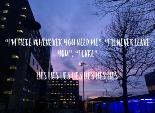 justhurtingalot: And every time I do want to believe that this time it’s different…