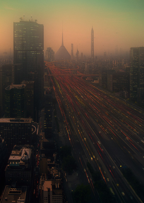 darksilenceinsuburbia:  Evgeny Kazantsev Past in the Future series