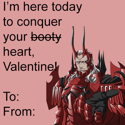 ask-frederick: A very Happy Villaintine’s day to you and your special someone! Part 1 Part 2 P
