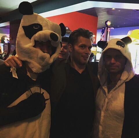 How can Gillies be so FUCKING sexy in a panda onesie.