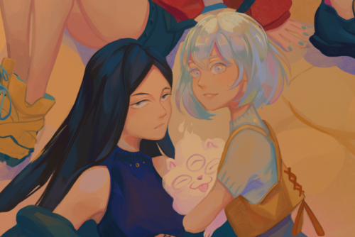 hanromi:My preview for the @hnkfashionzine Please check it out! Pre-orders are currently open at sil