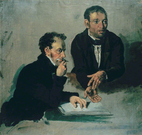 Law Agent and His Client, 1827, George Harvey