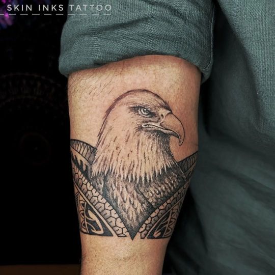 Hath per tattoo  How to make eagle tattoo with pen  easy tattoo  YouTube