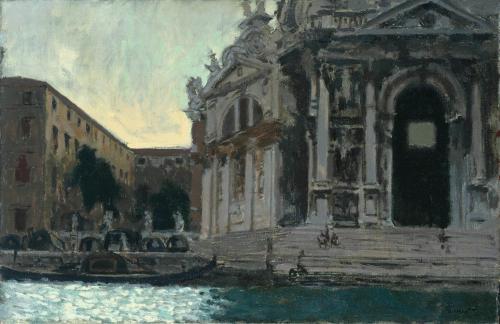 transistoradio: Walter Richard Sickert (1860-1942), Venice, la Salute (c.1901), oil on canvas, 69.2 