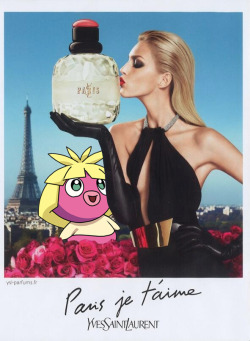 pokexfashion:  yves saint laurent, paris je t’aime 2013; anja rubik &amp; smoochum 