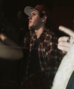  Niall at The Vaccines concert last night