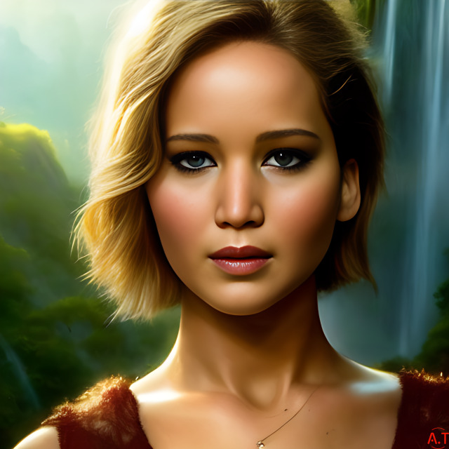 №1349 Beautiful Jennifer Lawrence 
Reblogging this post will boost your 🍀luck🍀 this week
Subscribe for unique fan art,...