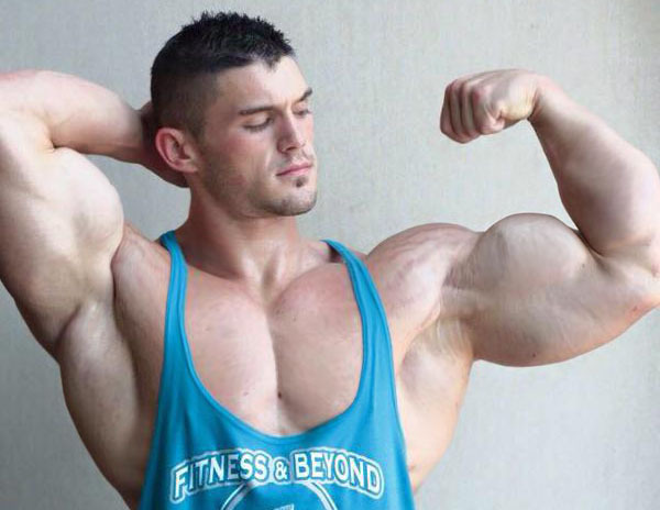 Passion for big pecs