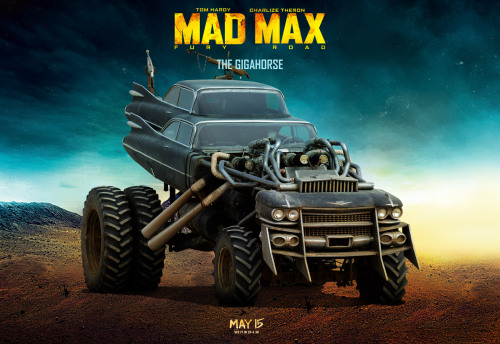 postapocalypticflimflam: pinstripesuit: lostmymojo: I love how the vehicles from Mad Max: Fury 