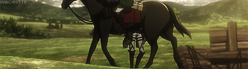 marcobottd:  12 days of SNK ⇀ day 4: a scene that made you cry (3/3)  This proves that they were alive. To me, at least.  