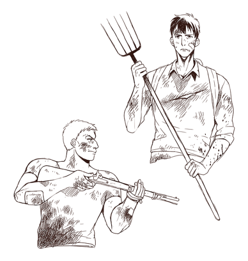 bear-tholdt: zombie apocalypse !!!!