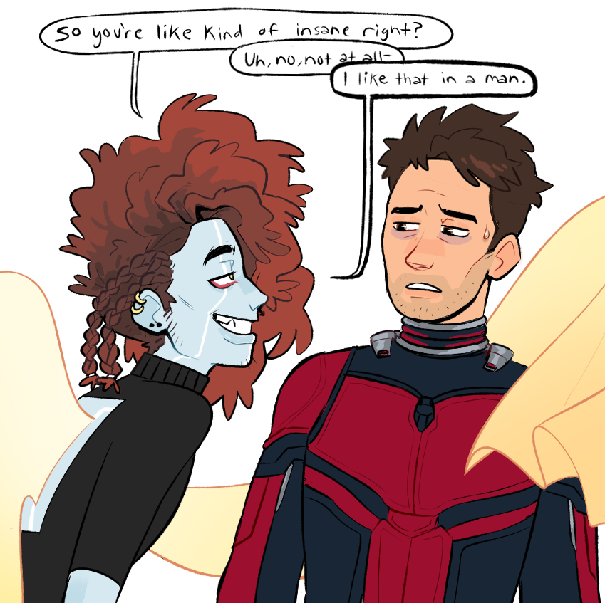 sugarandmemories:    bringing back my marvelsona Dead Angel so I can thirst after