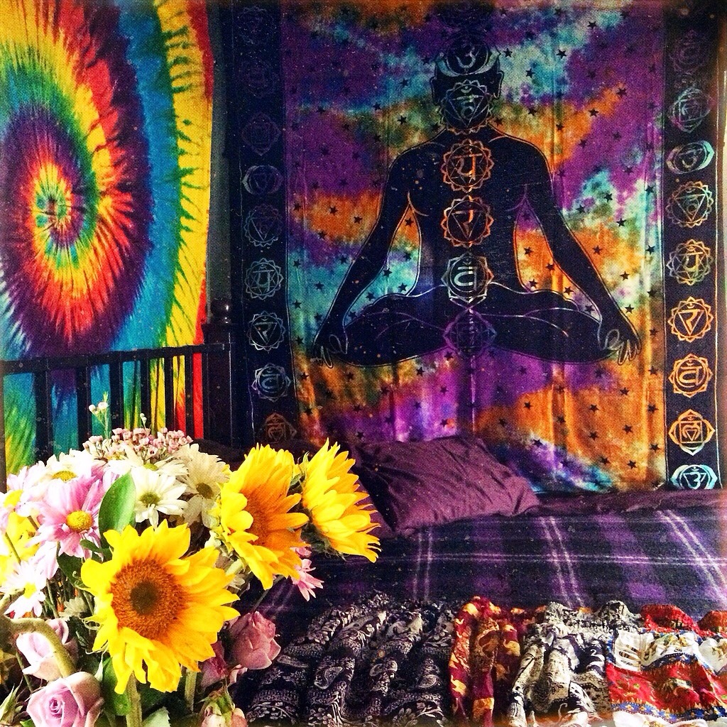 esotericsoulgoddess:  I love my room so much I just want to literally stay in here