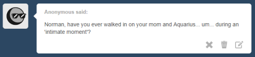 asklibrapony:  Norma forgot her coffee this morning.  >w< Poor Norma~